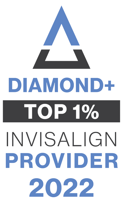 top 1% Invisalign provider 2022 logo